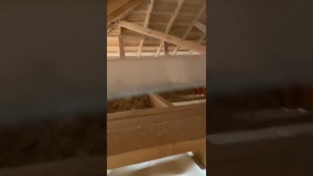 Эковата утепление чердачного перекрытия смотреть онлайн