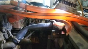 Промывка системы охлаждения и радиатора печки Geely CK