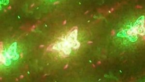 Лазерный проектор "Порхающие бабочки"