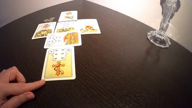 Расклад на картах Ленорман - Кельтский крест.