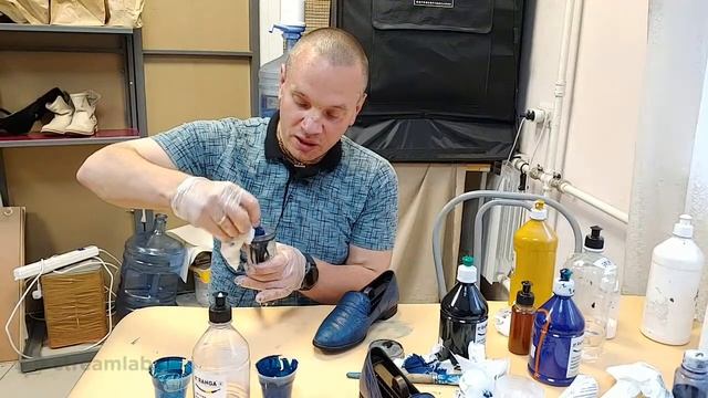 Красим кожу краскопультом. Секреты, лайфхаки. RANGA live. смотреть онлайн