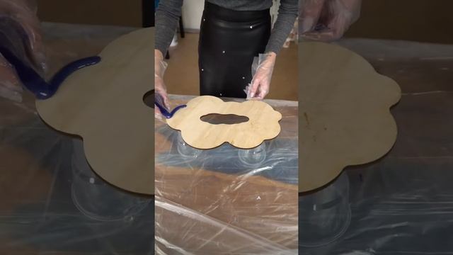Создание срез камня из эпоксидной смолы Art Decor