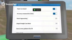 Сверхнизкая скорость Sveaverken F100