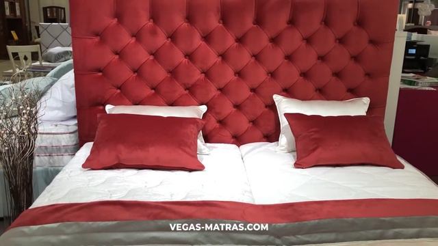 Кровать в мягкой обивке (мод.7 "Кеслин") смотреть онлайн