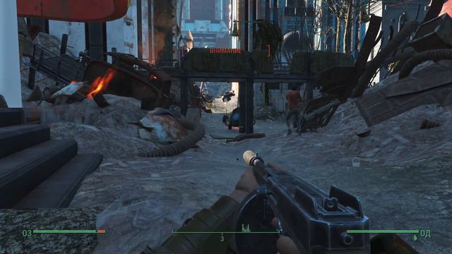 Fallout 4. Режим  Выживание. Жилой дом "Уотер-Стрит", Сэндвичи Джо, Авессалом (нЕпрохождение-25)