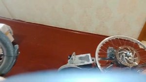 HIPER BF 200 электровелосипед ЗАМЕНА КАМЕРЫ НА ЗАДНЕМ МОТОР  КОЛЕСЕ ПОСЛЕ ПРОКОЛА