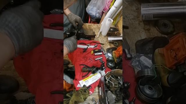 Ремонт редуктора мотокосы Stihl FS 250 смотреть онлайн