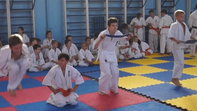 Аттестация на пояса часть 4