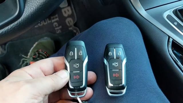 Дубликат авто ключа Ford Edge 2016 Key Less Go смотреть онлайн