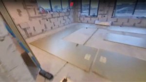 Теплый пол Хотпанел в качестве основного отопления в доме из газобетона