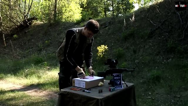 Пристрелка тепловизионного прицела