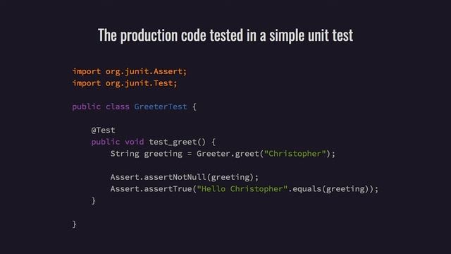What Does a Unit Test look like in JUnit? смотреть онлайн