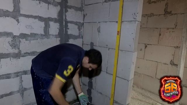 Штукатурка своими руками, ПЕРВЫЙ ОПЫТ И НЕ ДЕТСКИЙ ОБЪЕМ! смотреть онлайн