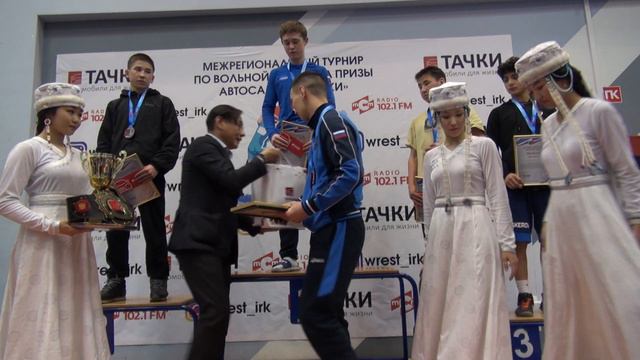 Пьедестал в/к 51 кг. Турнира на призы автосалона «Тачки»