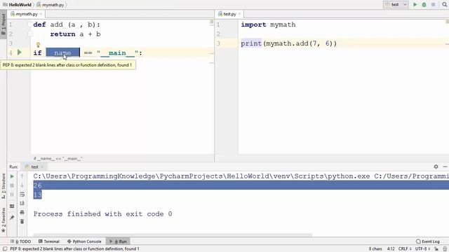 Understanding if __name__ == “__main__” in Python | Python Main Function with Examples