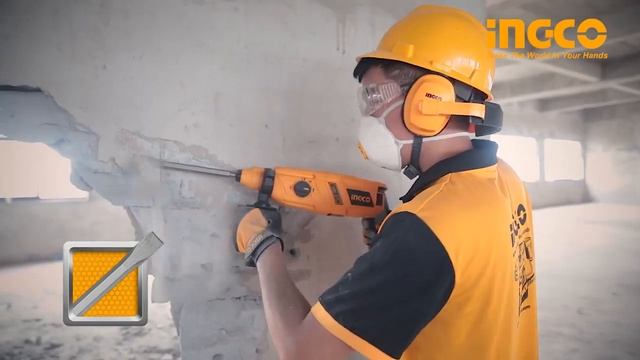 Зубило пикообразное SDS Plus 14x250 мм INGCO DBC0112501 смотреть онлайн