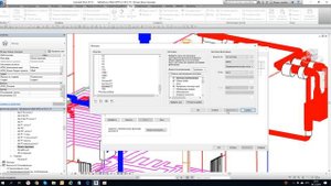 REVIT MEP Заливка цветом воздуховодов и труб на схемах