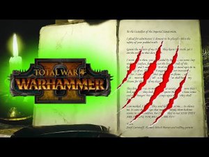Письмо бывшего охотника на ведьм Warhammer 2 Total War - Новости от разработчиков