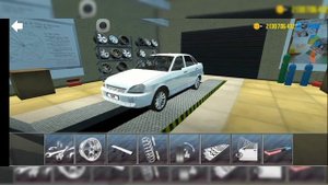 ?делаем приору для оперов?*в игре симулятор автомобиля 2*