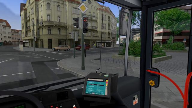 Omsi 2 Städtedreieck V3.2 Linie 24 Hinfahrt zum Kaiser-Wilhelm-Platz MB Citaro смотреть онлайн