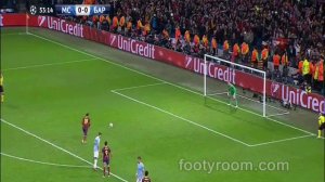 Manchester City vs Barcelona 0-2 Champions 2014