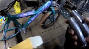 МиниЭлектроТрайк из гироскутера своими руками, простейшая конструкция. Electric trike gyroscooter.