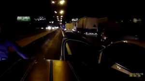 Дебил на УАЗе.