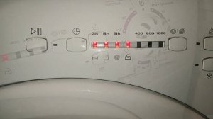 Звук завершения стирки на стиральной машине CANDY