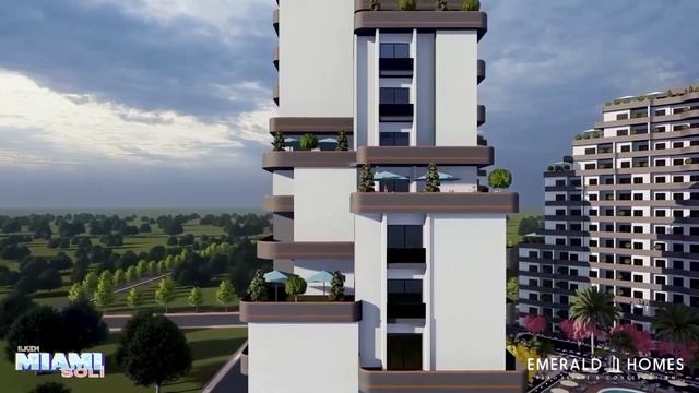 Недвижимость в Мерсине ǁ Инвестиционный проект от лучших застройщиков Мерсина! ILKEM MIAMI