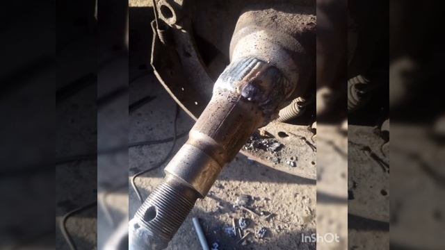 восстановление  осей без снятия