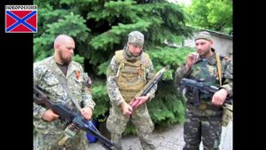 Награжденные ополченцы. Интервью.