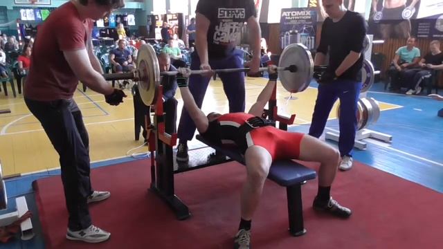 475 Коваленко Евгений. Жим лежа 110 кг. Кубок Украины 2015 (UPC) смотреть онлайн