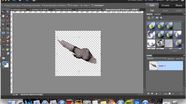 How To Make Watercolor Brushes In Photoshop смотреть онлайн