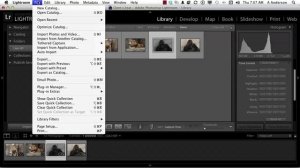 Adobe Photoshop Lightroom 4 Tutorial | Exporting Files to a Catalog