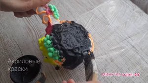 Из ОБЫЧНОЙ Бутылки ?Сможет КАЖДЫЙ/Украшение БУТЫЛКИ с помощью ВОЗДУШНОГО ПЛАСТИЛИНА /Bottle art /DI