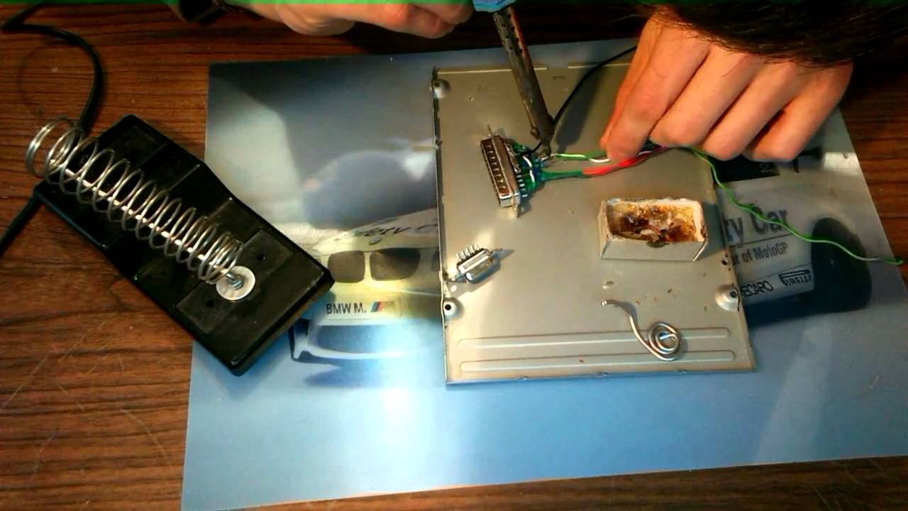 Программатор 5 проводков.  LPT. SPI-программатор для AVR