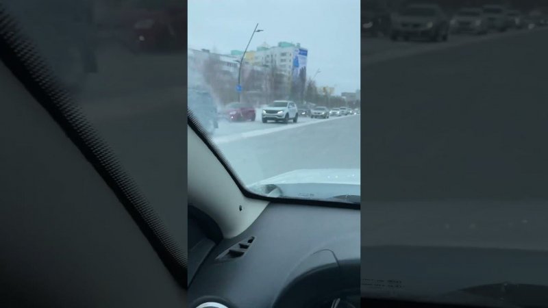 Скользко на дорогах