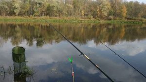 Ловля леща на сало. Рыбалка на донки в Беларуси.