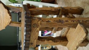 Стул барный из дерева под старину фирмы АБАЖУР podstarinu ru 8 950 5999959 г  Кемерово