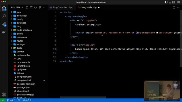 Laravel Splade: de magie van Inertia.js met de eenvoud van Blade — Full Stack Live смотреть онлайн