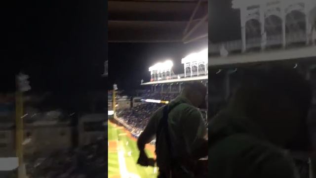 Hilarious CRACKER JACK vendor at Chicago Cubs game