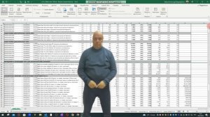 Разделение окна EXCEL на области