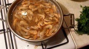 Как приготовить (варить) креветок дома? Дымящиеся одесские креветки!