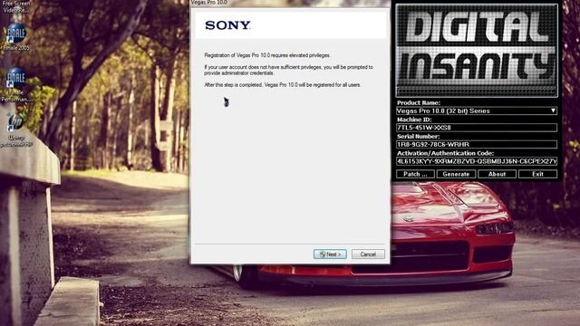 Как установить Sony Vegas Pro 10 x86 и русификатор смотреть онлайн