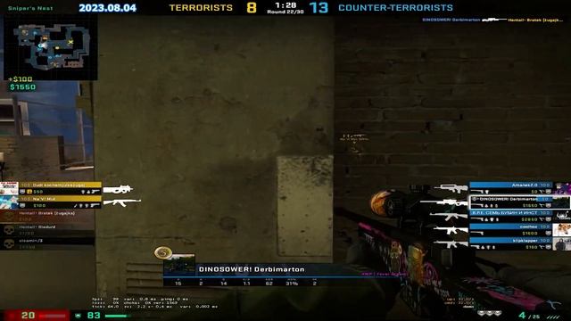 Counter Strike : Global Offensive (mirage ace) смотреть онлайн