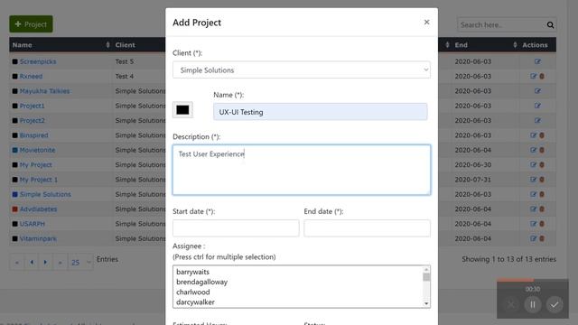 Simple Intranet - Project Management смотреть онлайн