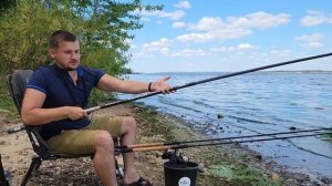 ЛЕЩ НА ФИДЕР!РЫБАЛКА НА ЛЕЩА на фидер в августе!