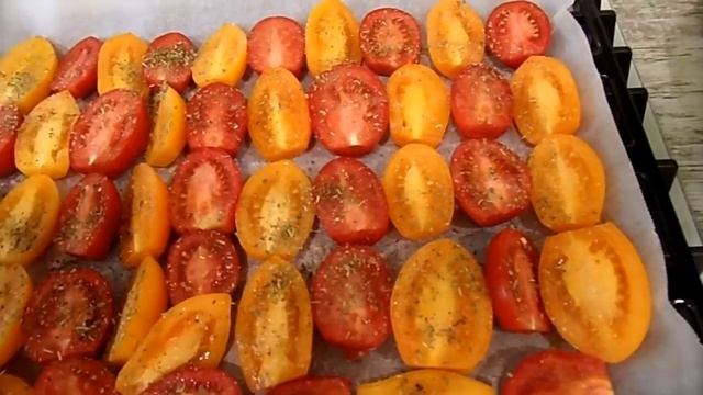 Вяленые помидоры в духовке смотреть онлайн