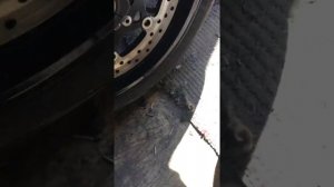 Suzuki GSR 750 Repair( ремонт передней вилки)