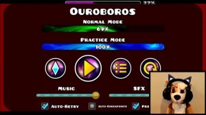 GeoStorm Plays Ouroboros | Geometry Dash